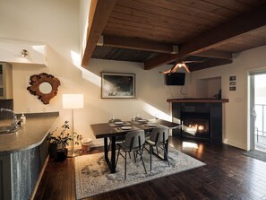 Open plan dining room