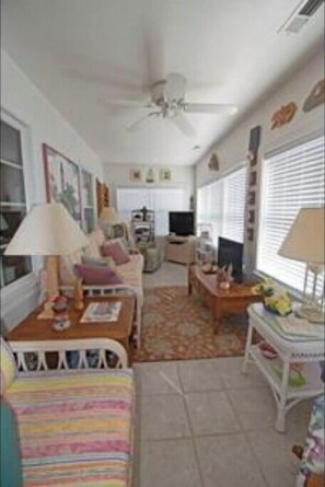 Front sunroom.  