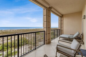 Oceanfront Balcony off of the Primary Bedroom