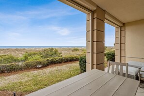 Private Patio with Front Row Seating to Sunrise Views
