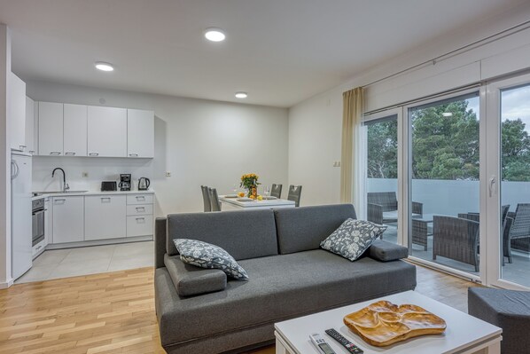 Living and dining room