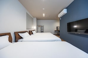 3 single bedrooms