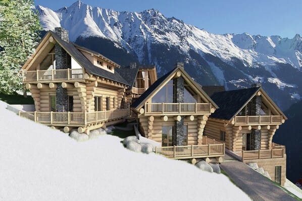 Holiday Home Exterior [winter]
