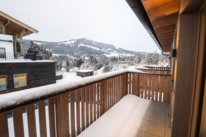 Vue de la maison de vacances [hiver]