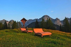 Udsigt fra feriebolig (sommer)