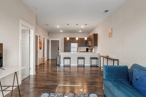 Living and dining area