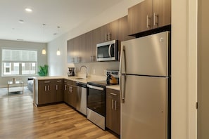 Fully equipped kitchen