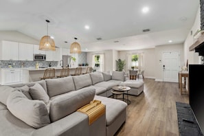 Love the open layout and modern design? This living space is perfect for those who appreciate contemporary style