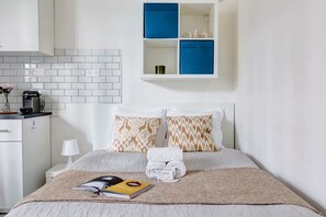 All bedding and linens are provided and you'll find the bed made on arrival