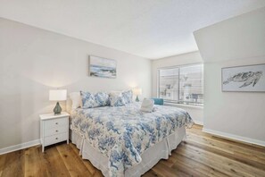Sleep soundly on lush bedding in each room 
