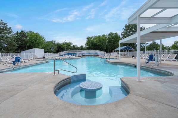 Outdoor communal pool