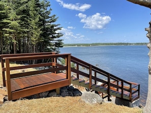 Stairs to access the water added for the 2021 season
