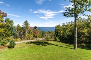 Stunning views seen from deck