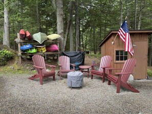 Outdoor picnic area