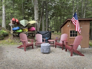 Outdoor picnic area