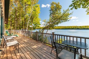 Deck view of Lermond Pond