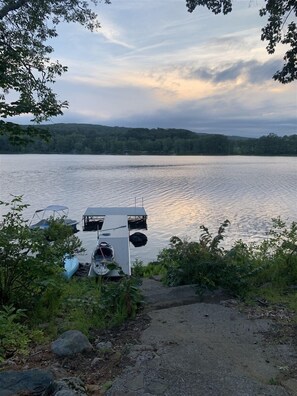 View of the dock