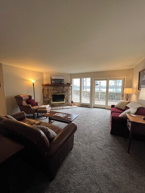 Relax in the large living room