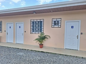 View of the building outside