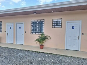 View of the building outside
