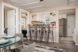 Modern kitchen and dining area perfect for entertaining.