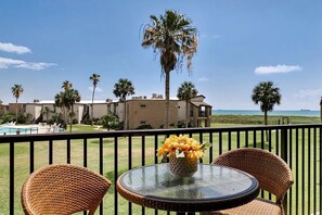 Enjoy breathtaking ocean views from your private balcony.