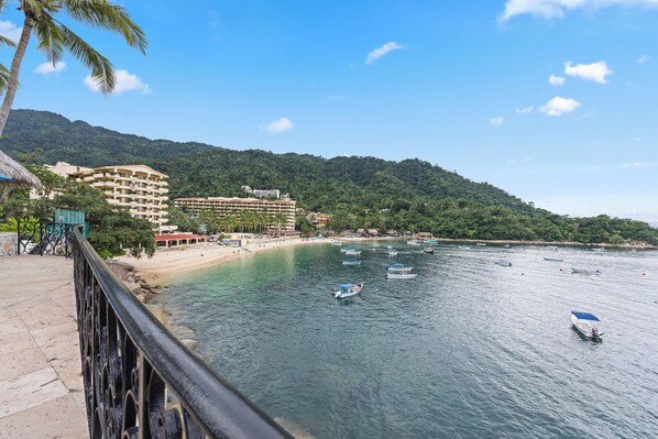 Views that capture the beach and coastal landscape.