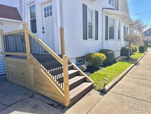 Main/rear entrance into house. 