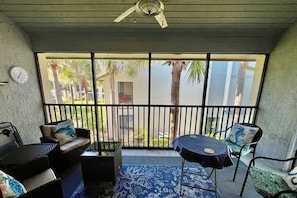 Screened lanai
