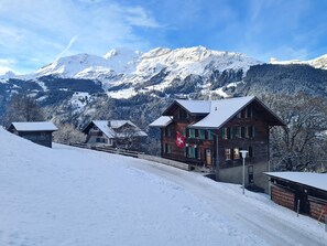 View of Talblick and surroundings in winter