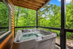 Bain à remous extérieur