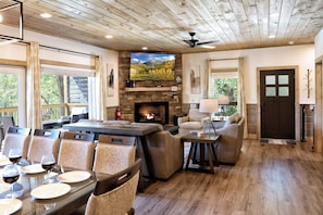 Open-concept living with all the comforts of home