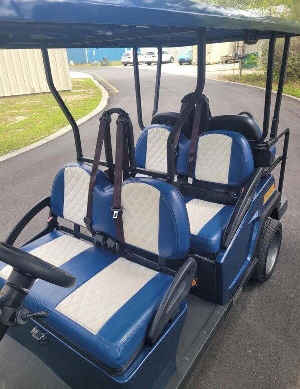 6-seater available, with fold down rear cargo!
-Color may vary