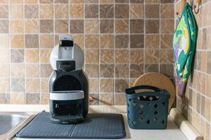 Kaffe och/eller kaffebryggare