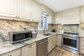 Luxury Kitchen with Top of The Line Appliances