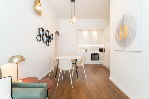 Dining Room, Kitchen, Living Room