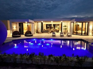 what a view at night