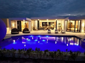 what a view at night