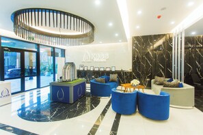 Sala de estar en el lobby