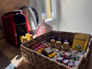Kaffe och/eller kaffebryggare