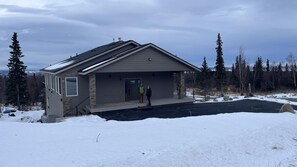 Hillside property with hikes across the street