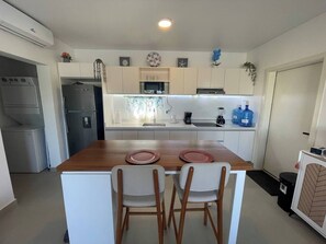 Kitchen and island