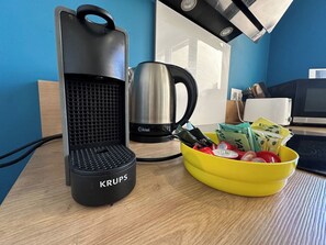 Kaffe och/eller kaffebryggare