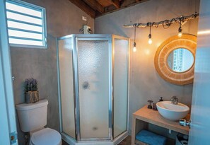 Boutique Shower, Hot Water. 