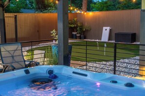Bain à remous extérieur