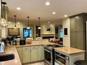 Large remodeled kitchen