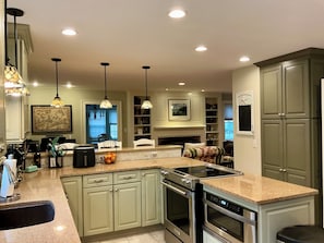 Large remodeled kitchen