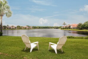 your own Nantucket view of the lake just outside your lanai

