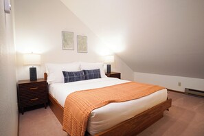 Queen bedroom on the first floor