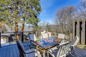 Deck | Private Hot Tub | Gas Grill | Outdoor Dining Area | Water Views
